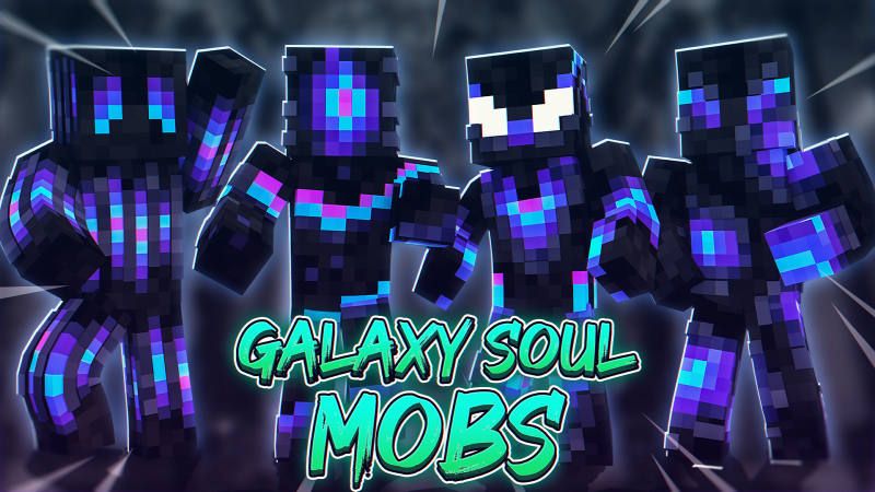 Galaxy Soul Mobs on the Minecraft Marketplace by BLOCKLAB Studios