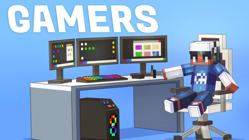 Gamers Skin Pack on the Minecraft Marketplace by BLOCKLAB Studios