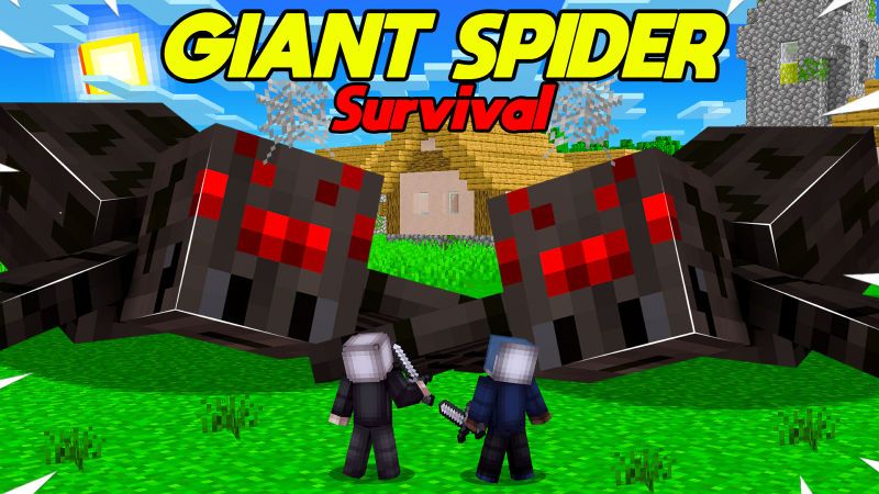 Giant Spider Survival on the Minecraft Marketplace by BLOCKLAB Studios