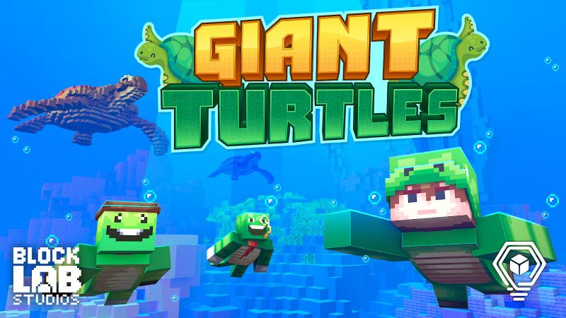 Giant Turtles on the Minecraft Marketplace by BLOCKLAB Studios