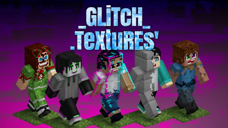 Glitch Textures on the Minecraft Marketplace by BLOCKLAB Studios