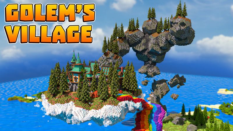 Golem's Village on the Minecraft Marketplace by BLOCKLAB Studios