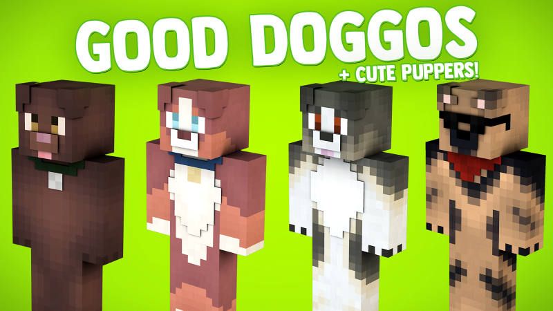 Good Doggos + Cute Puppers on the Minecraft Marketplace by BLOCKLAB Studios