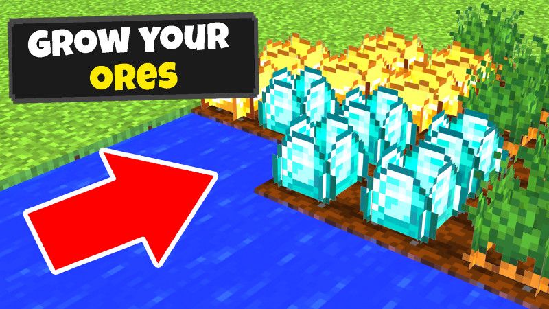 Grow Your Ores on the Minecraft Marketplace by BLOCKLAB Studios