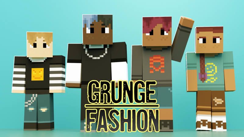 Grunge Fashion on the Minecraft Marketplace by BLOCKLAB Studios