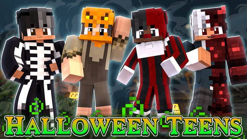 Halloween Teens on the Minecraft Marketplace by BLOCKLAB Studios