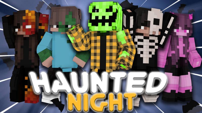 Haunted Night on the Minecraft Marketplace by BLOCKLAB Studios