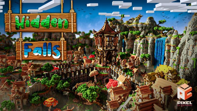 Hidden Falls on the Minecraft Marketplace by BLOCKLAB Studios