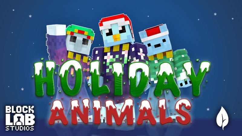 Holiday Animals on the Minecraft Marketplace by BLOCKLAB Studios