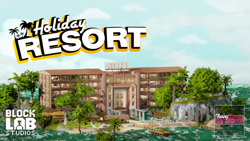 Holiday Resort on the Minecraft Marketplace by BLOCKLAB Studios