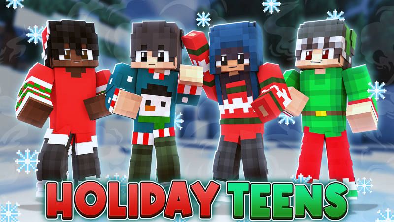 Holiday Teens on the Minecraft Marketplace by BLOCKLAB Studios