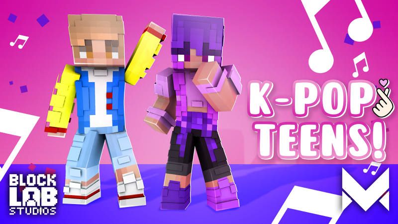 K-Pop Teens on the Minecraft Marketplace by BLOCKLAB Studios