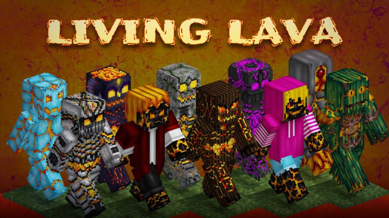 Living Lava on the Minecraft Marketplace by BLOCKLAB Studios