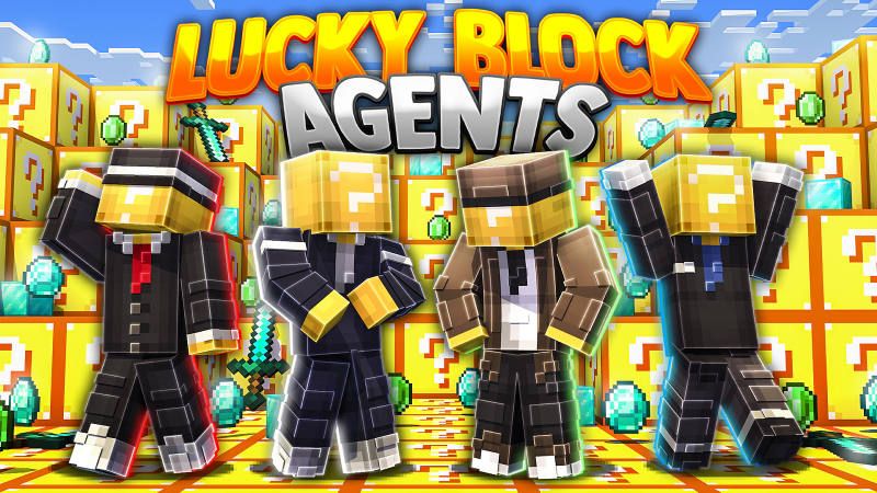 Lucky Block Agents on the Minecraft Marketplace by BLOCKLAB Studios