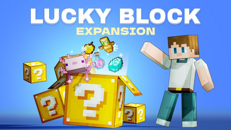 Lucky Block Expansion on the Minecraft Marketplace by BLOCKLAB Studios