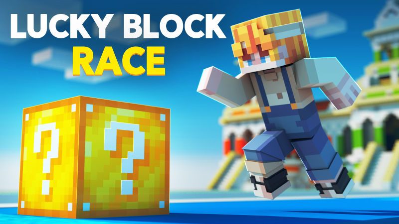 Lucky Block Race on the Minecraft Marketplace by blocklab-studios