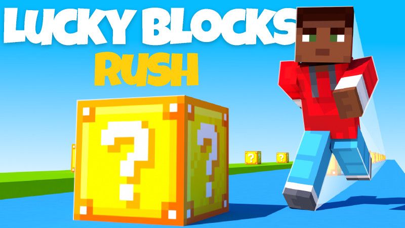 Lucky Blocks Rush on the Minecraft Marketplace by BLOCKLAB Studios