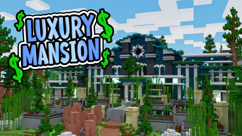 Luxury Mansion on the Minecraft Marketplace by BLOCKLAB Studios