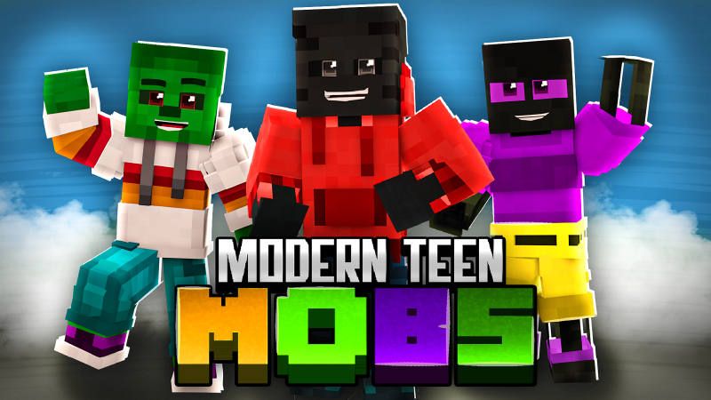 Modern Teen Mobs on the Minecraft Marketplace by BLOCKLAB Studios