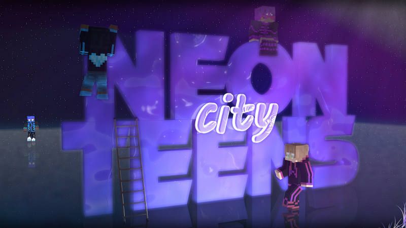 Neon City Teens on the Minecraft Marketplace by BLOCKLAB Studios