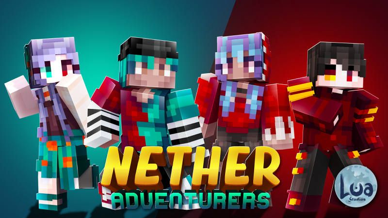 Nether Adventurers on the Minecraft Marketplace by BLOCKLAB Studios