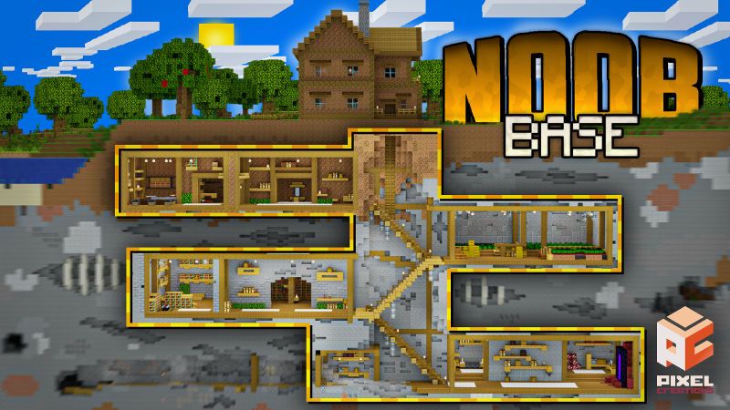 Noob Base on the Minecraft Marketplace by BLOCKLAB Studios