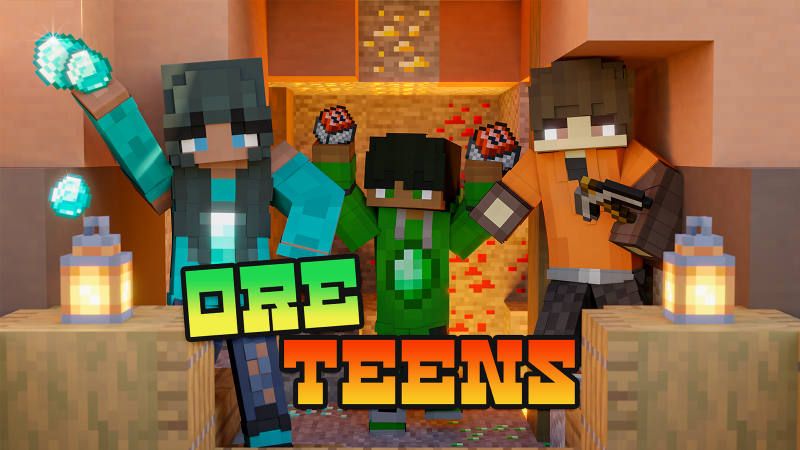 Ore Teens on the Minecraft Marketplace by BLOCKLAB Studios