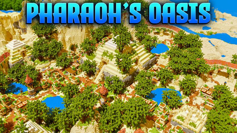 Pharaoh's Oasis on the Minecraft Marketplace by BLOCKLAB Studios