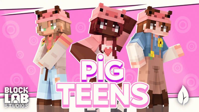 Pig Teens on the Minecraft Marketplace by BLOCKLAB Studios