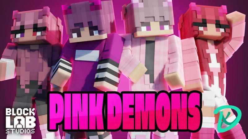 Pink Demons on the Minecraft Marketplace by BLOCKLAB Studios