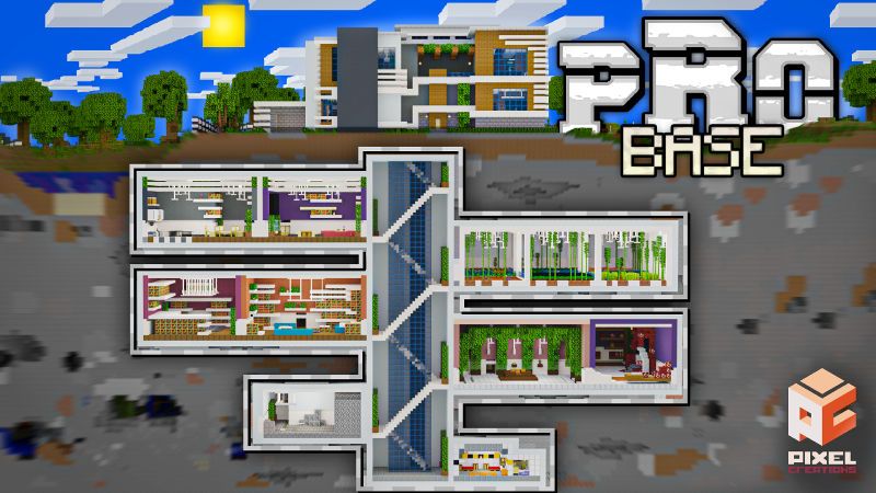 Pro Base on the Minecraft Marketplace by BLOCKLAB Studios