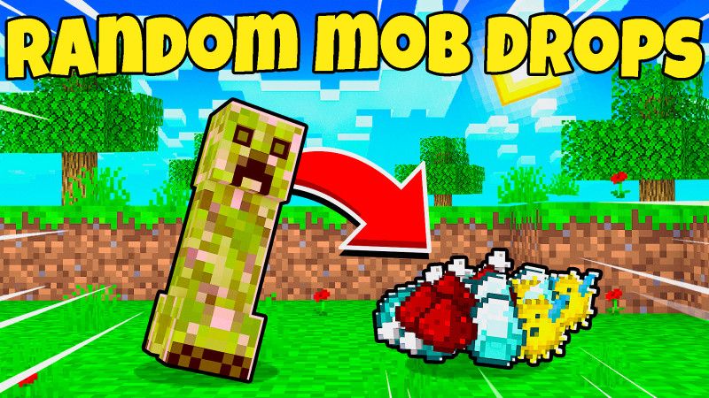 Random Mob Drops on the Minecraft Marketplace by BLOCKLAB Studios