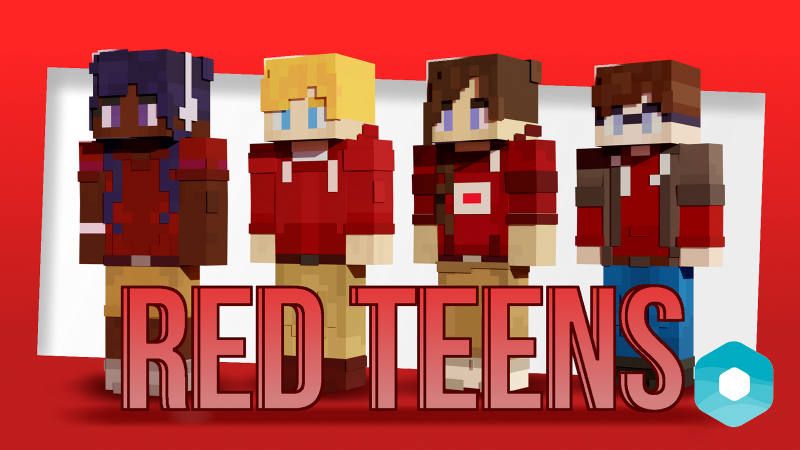 Red Teens on the Minecraft Marketplace by BLOCKLAB Studios