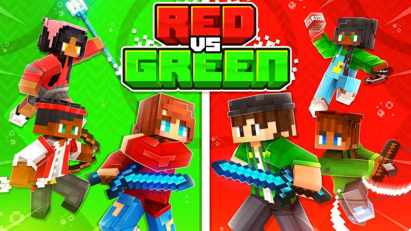 Red Vs Green on the Minecraft Marketplace by BLOCKLAB Studios