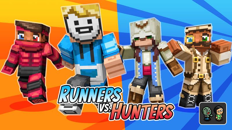 Runners Vs. Hunters on the Minecraft Marketplace by BLOCKLAB Studios