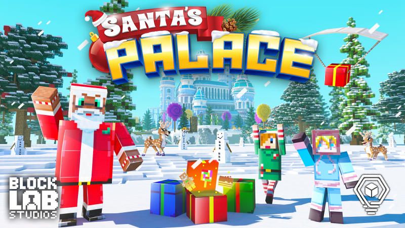 Santa's Palace on the Minecraft Marketplace by BLOCKLAB Studios