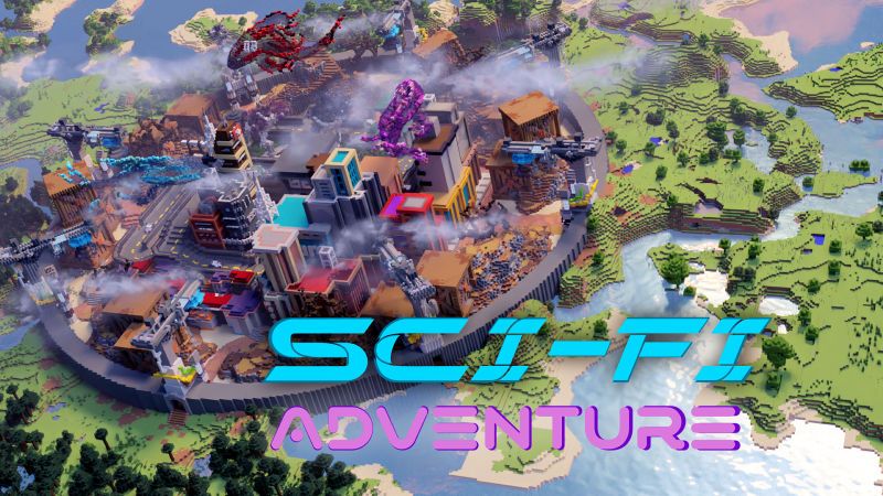 Sci-fi Adventure on the Minecraft Marketplace by BLOCKLAB Studios