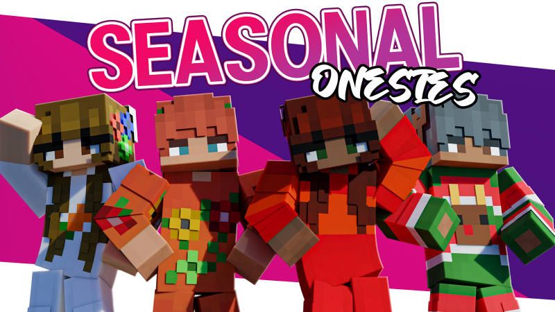 Seasonal Onesies on the Minecraft Marketplace by BLOCKLAB Studios