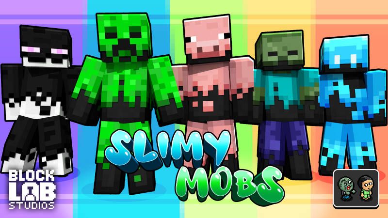 Slimy Mobs on the Minecraft Marketplace by BLOCKLAB Studios