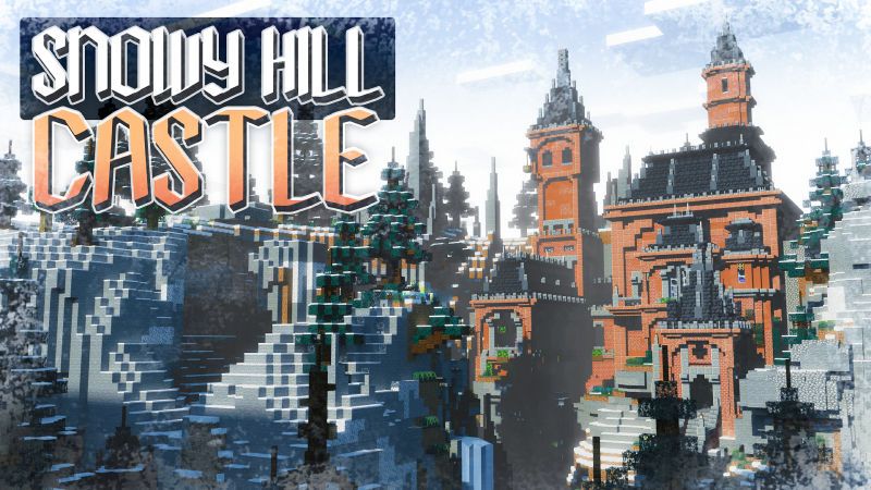 Snowy Hill Castle on the Minecraft Marketplace by BLOCKLAB Studios