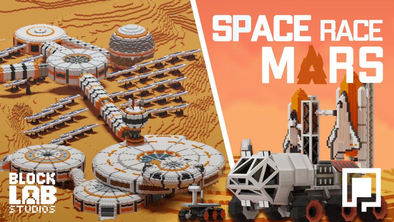 Space Race - Mars on the Minecraft Marketplace by BLOCKLAB Studios