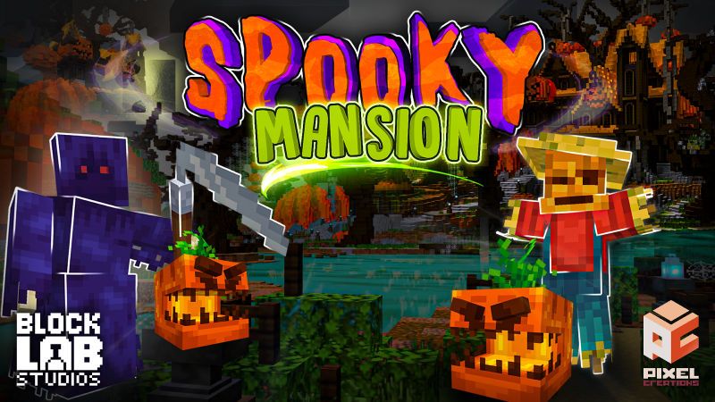 Spooky Mansion on the Minecraft Marketplace by BLOCKLAB Studios