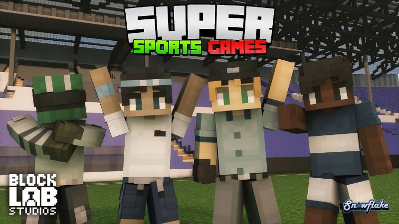 Super Sports Games on the Minecraft Marketplace by BLOCKLAB Studios