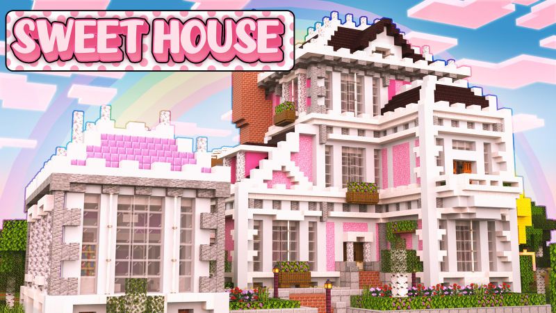 Sweet House on the Minecraft Marketplace by BLOCKLAB Studios