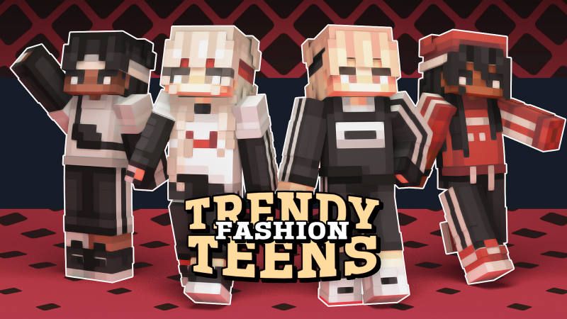 Trendy Fashion Teens on the Minecraft Marketplace by BLOCKLAB Studios