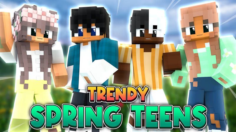 Trendy Spring Teens on the Minecraft Marketplace by BLOCKLAB Studios