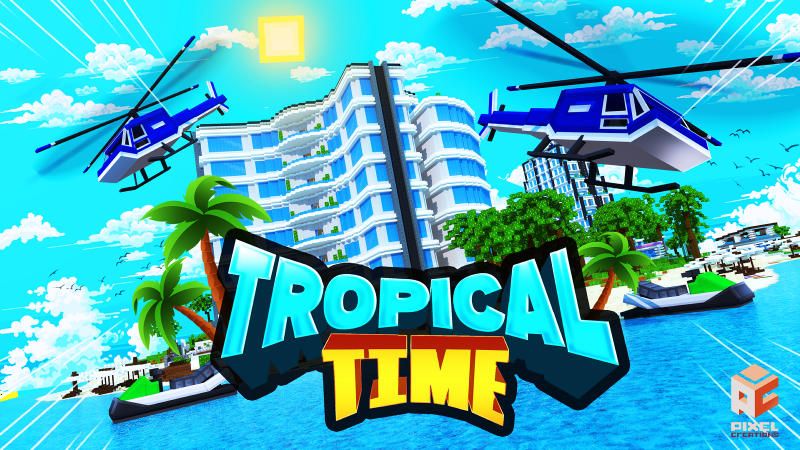 Tropical Time on the Minecraft Marketplace by BLOCKLAB Studios