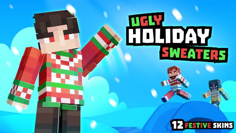 Ugly Holiday Sweaters on the Minecraft Marketplace by BLOCKLAB Studios