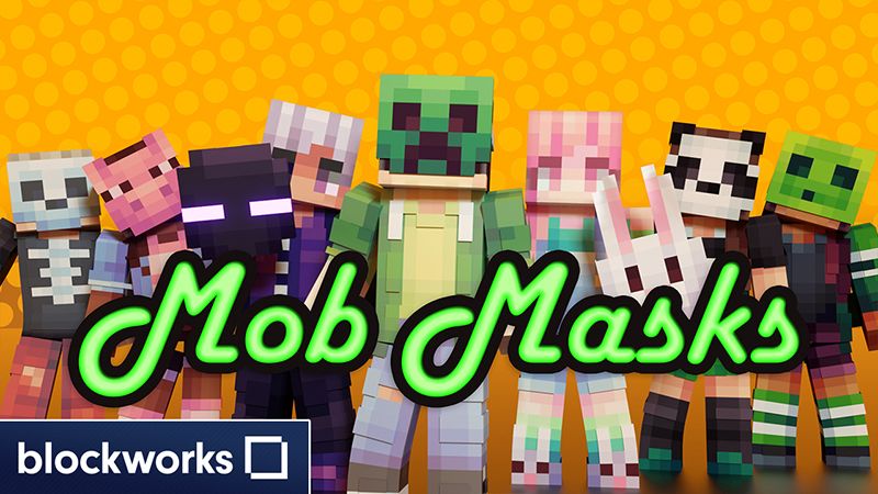 Mob Masks on the Minecraft Marketplace by blockworks