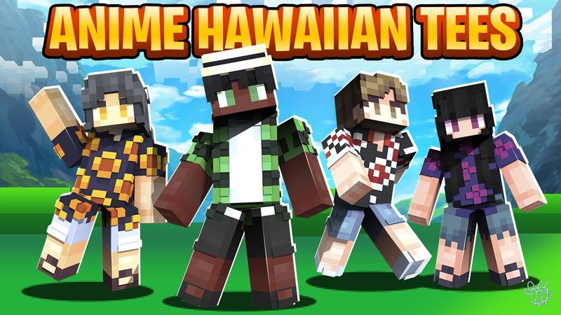 Anime Hawaiian Tees on the Minecraft Marketplace by Blu Shutter Bug